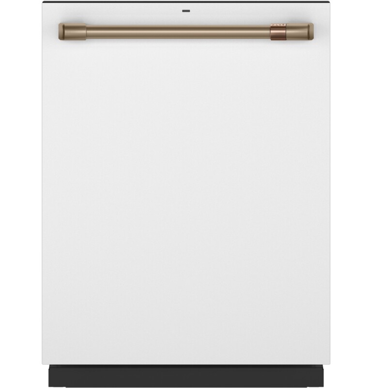 Cafe Stainless Steel Interior Dishwasher with Sanitize and Ultra Wash & Dry Matte White CDT845P4NW2 Picture 1