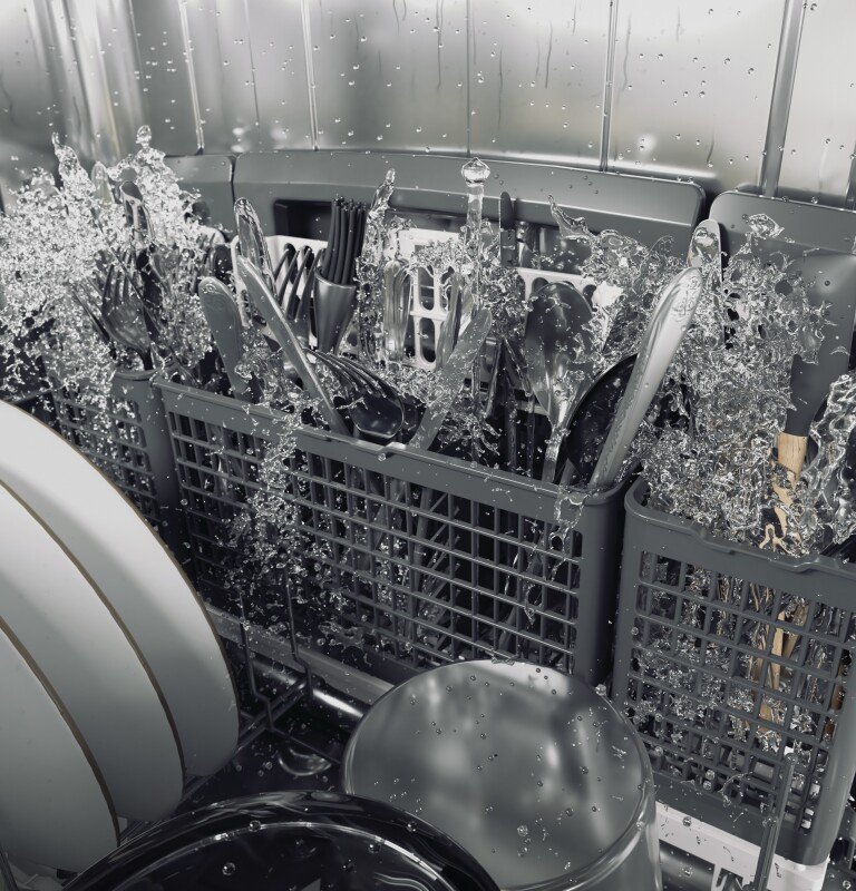 CAFÉ™ ENERGY STAR® Smart Stainless Steel Interior Dishwasher with Sanitize and Ultra Wash & Dual Convection Ultra Dry CDT875P2NS1