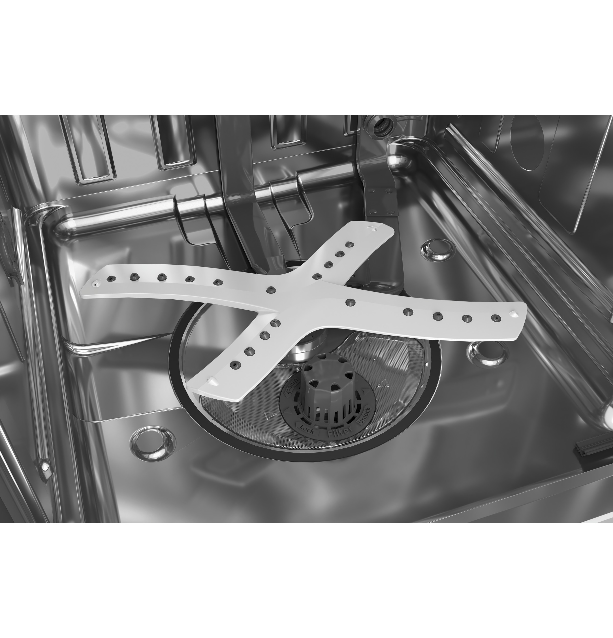 CAFÉ™ ENERGY STAR® Smart Stainless Steel Interior Dishwasher with Sanitize and Ultra Wash & Dual Convection Ultra Dry CDT875P4NW2