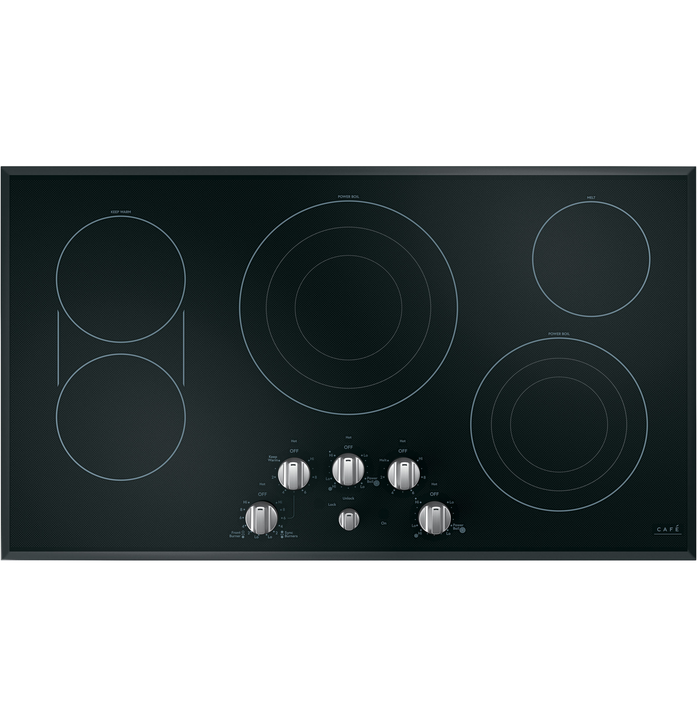 36" Knob-Control Electric Cooktop CEP70362MS1