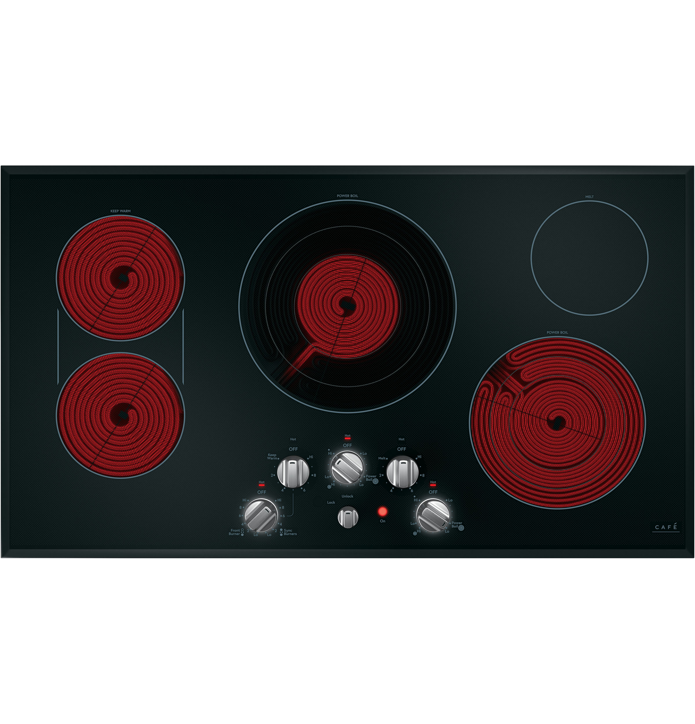 36" Knob-Control Electric Cooktop CEP70362MS1