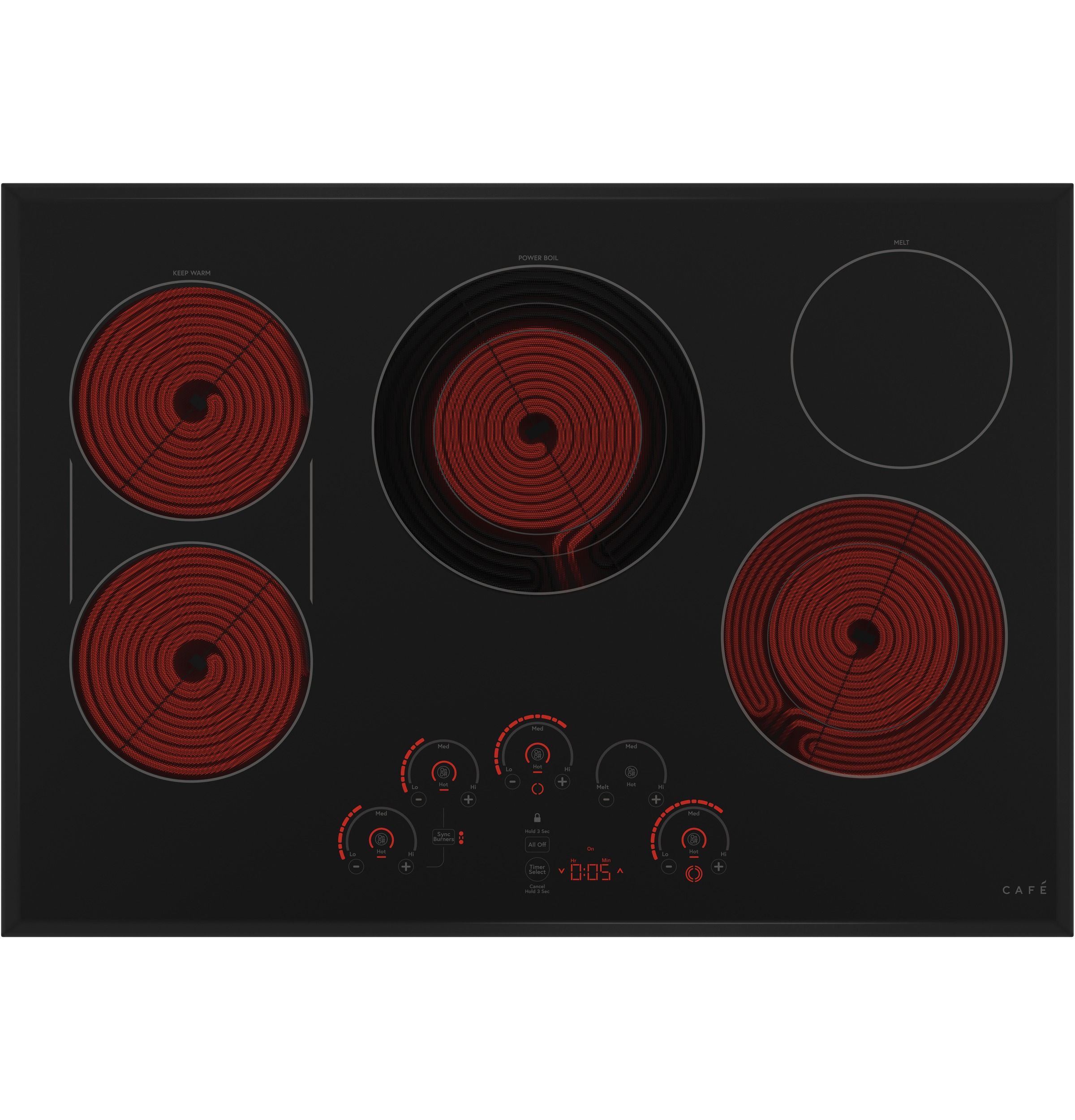 30" Touch-Control Electric Cooktop CEP90301NBB