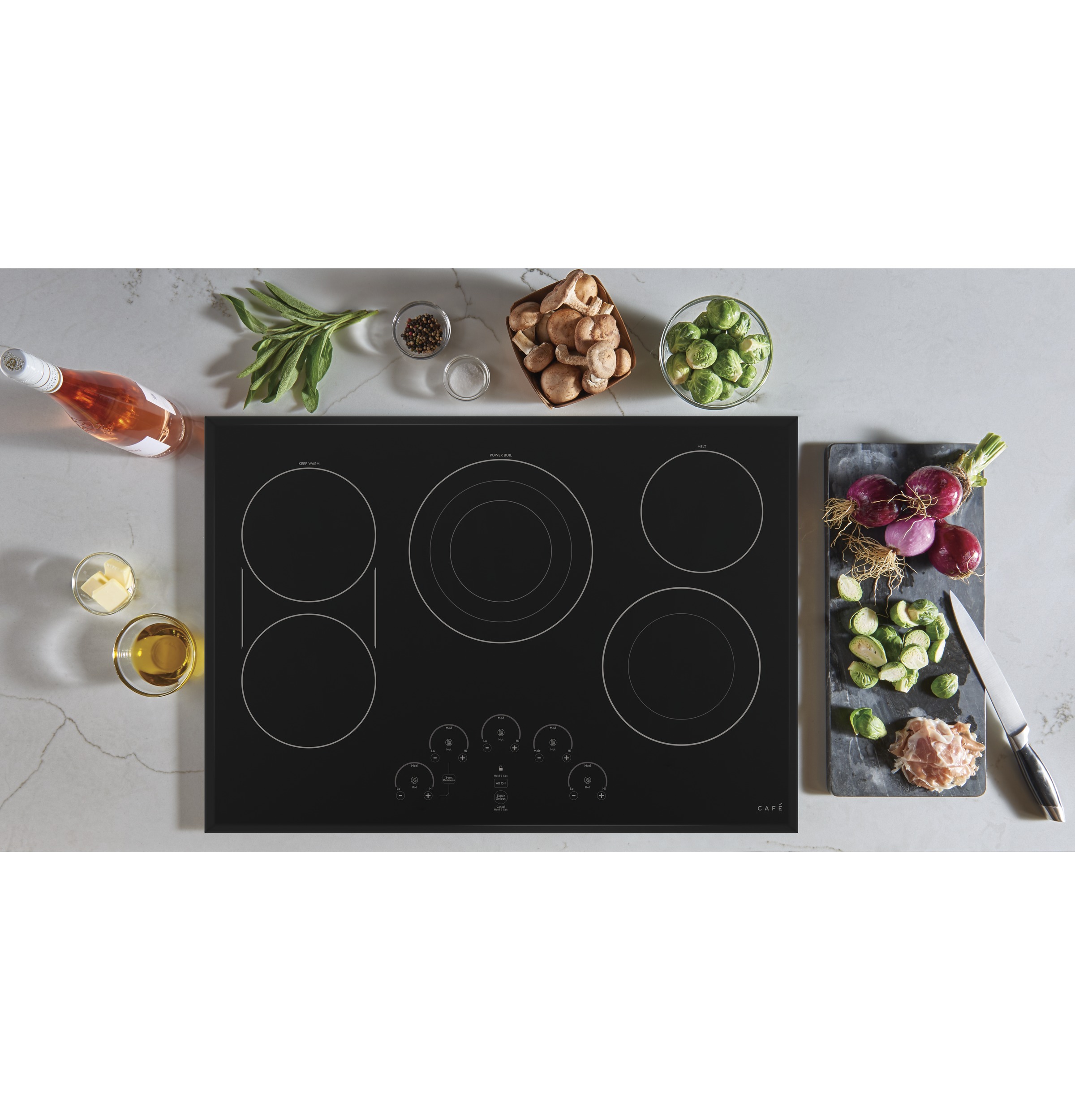30" Touch-Control Electric Cooktop CEP90301NBB