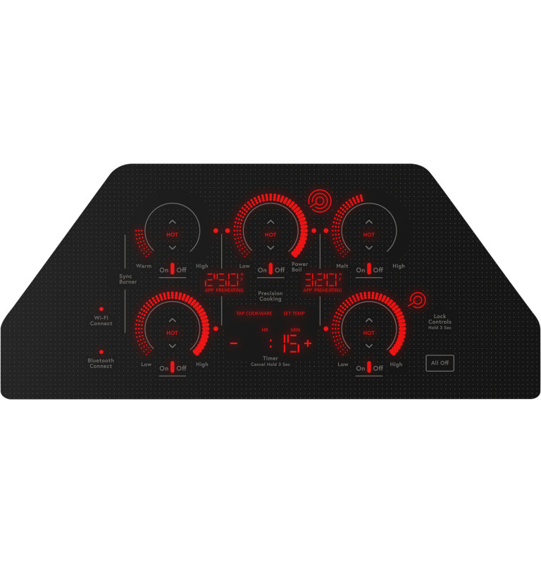 CAFÉ™ 30" Touch-Control Electric Cooktop CEP90301TBB