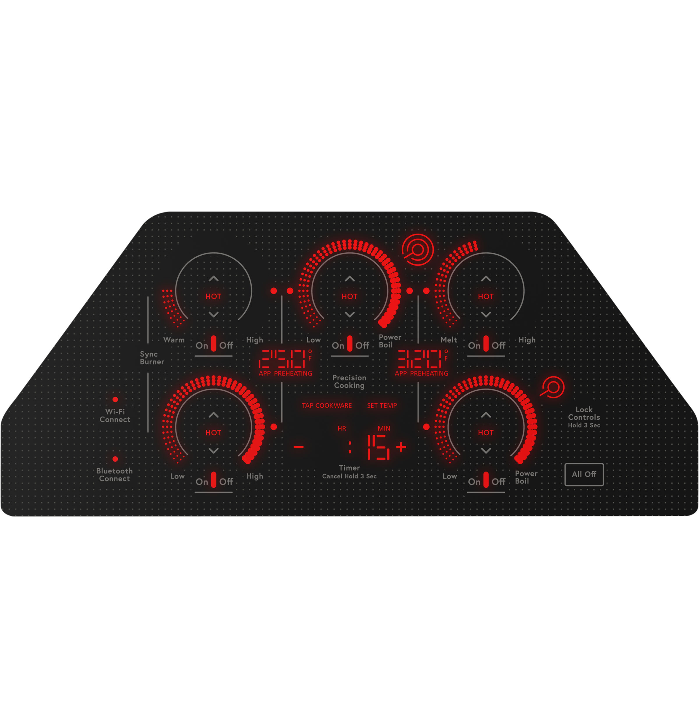 CAFÉ™ 36" Touch-Control Electric Cooktop CEP90362TSS