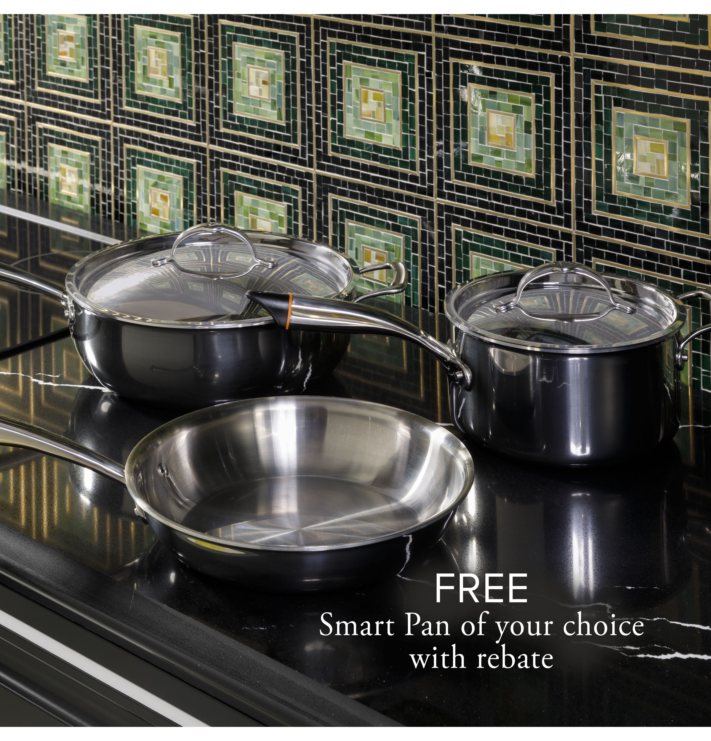 CAFÉ™ 36" Touch-Control Electric Cooktop CEP90362TSS