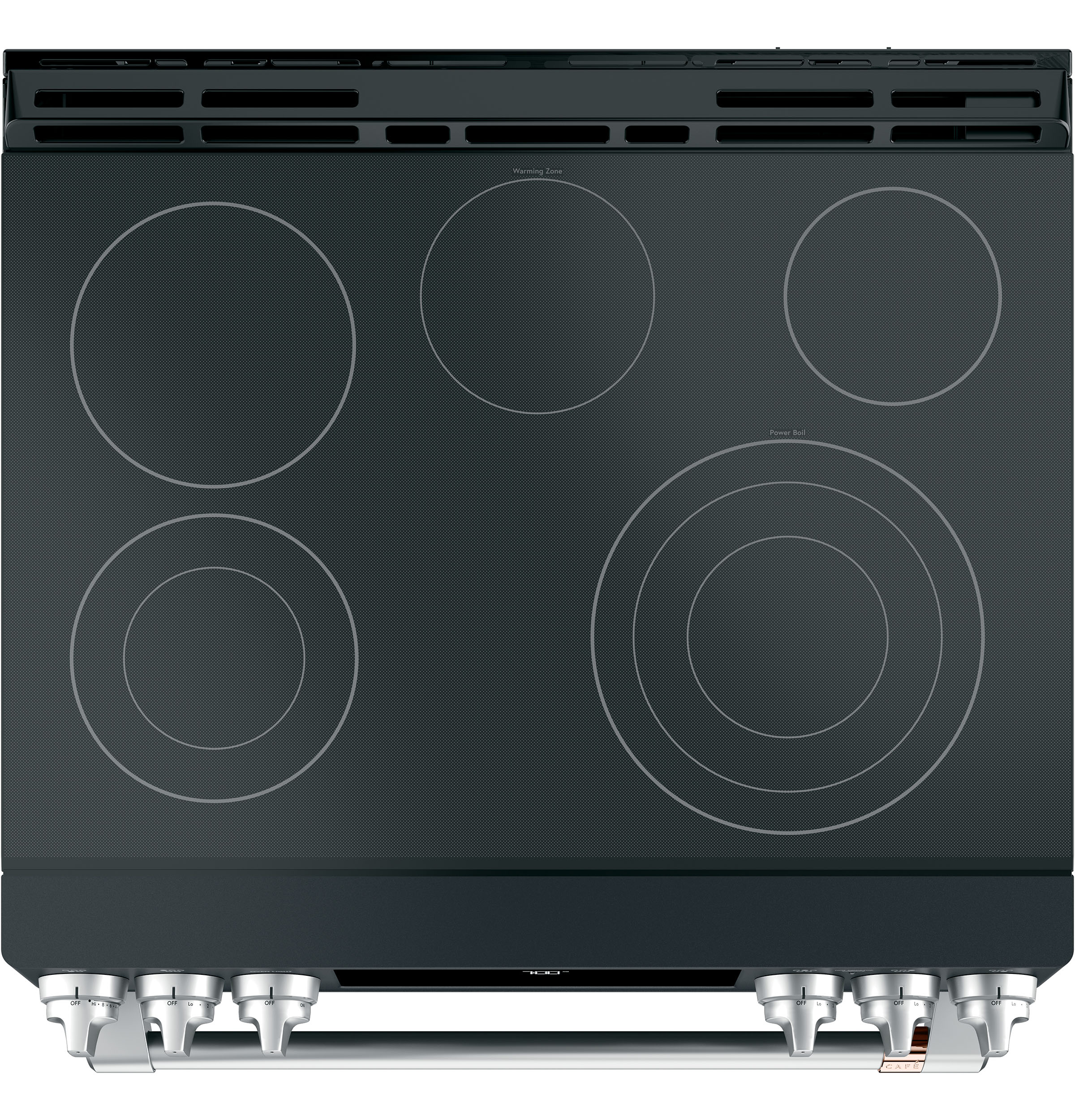 CAFÉ™ 30" Smart Slide-In, Front-Control, Radiant and Convection Range CES700P3MD1