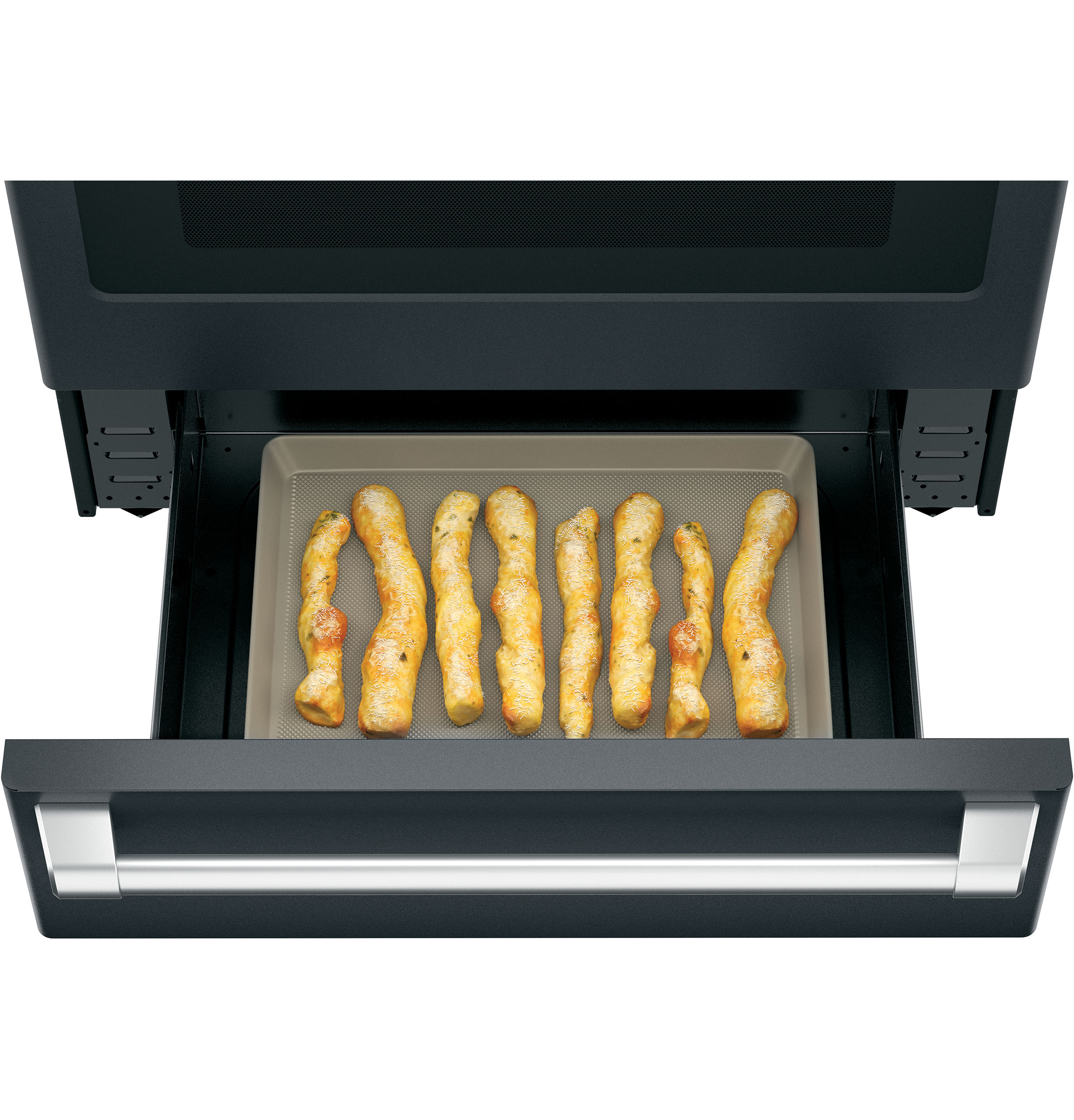 CAFÉ™ 30" Smart Slide-In, Front-Control, Radiant and Convection Range CES700P3MD1