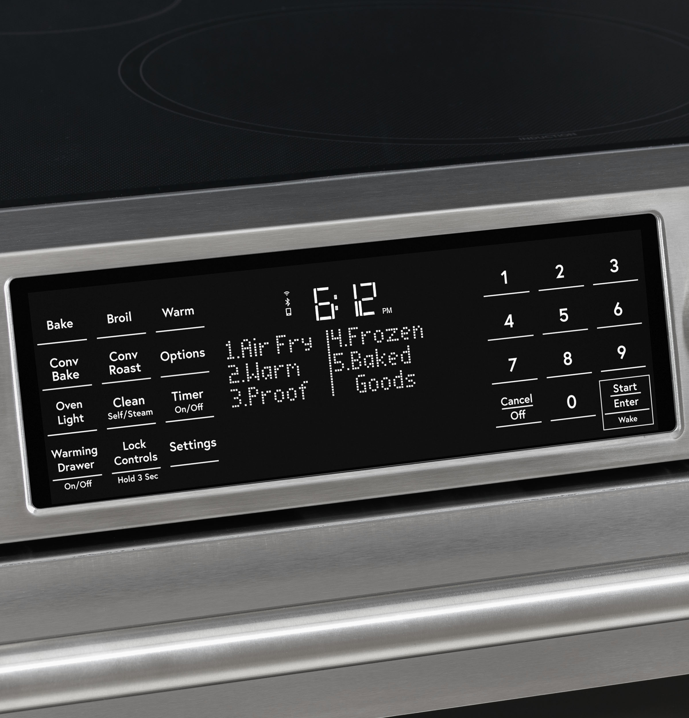 CAFÉ™ 30" Smart Slide-In, Front-Control, Radiant and Convection Range CES700P3MD1