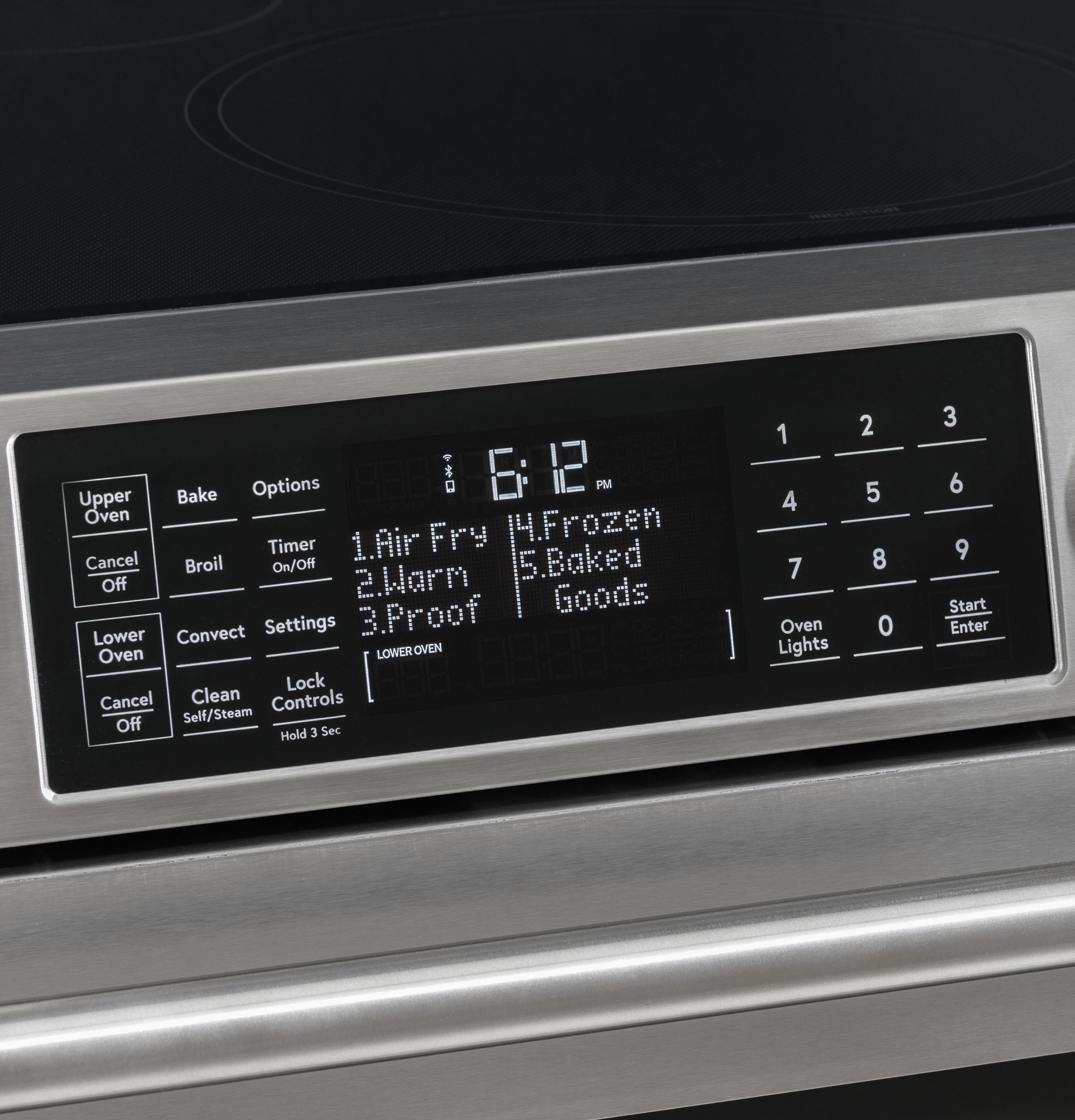 CAFÉ™ 30" Smart Slide-In, Front-Control, Radiant and Convection Double-Oven Range CES750P4MW2
