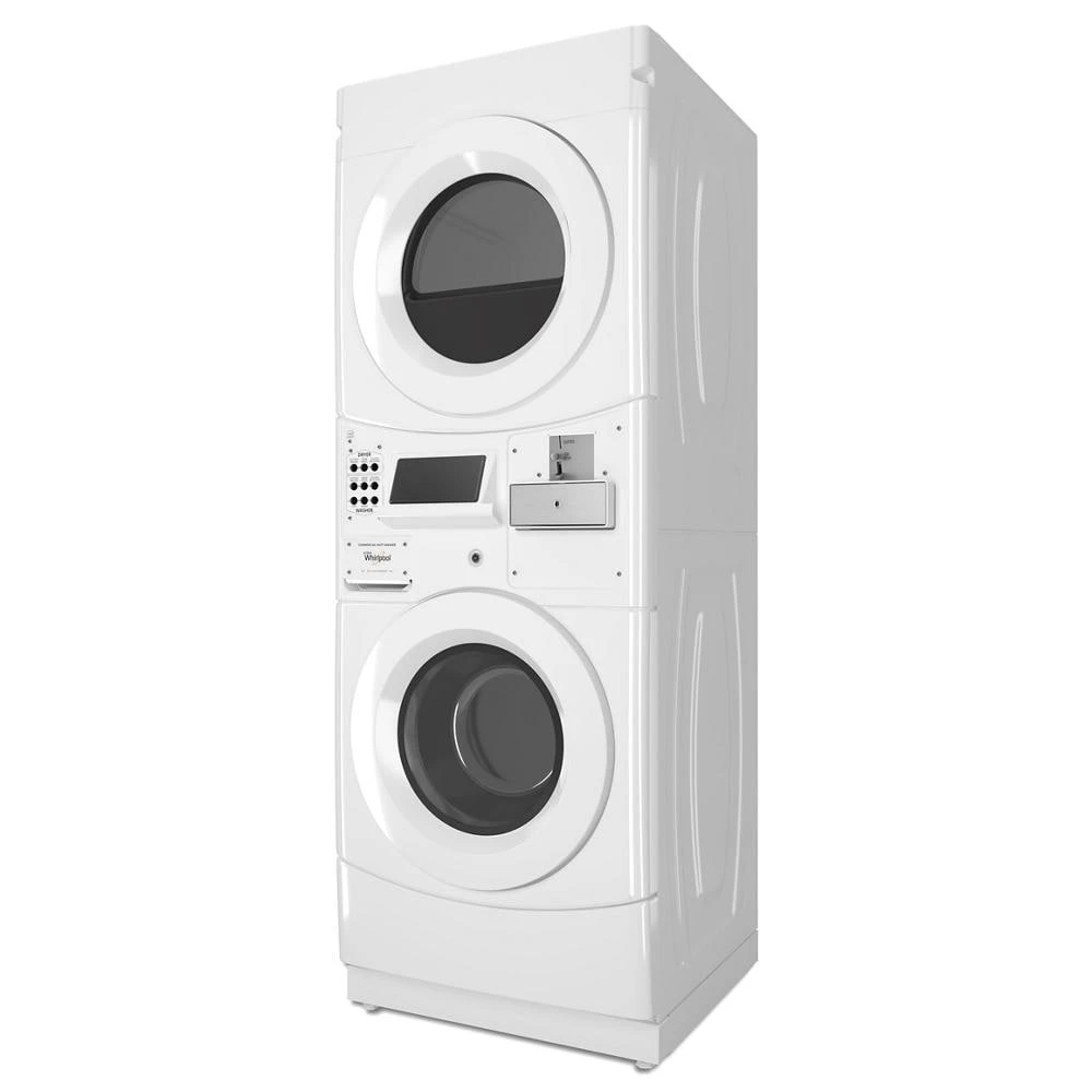 Commercial Electric Stack Washer/Dryer, Coin Equipped CET9000GQ