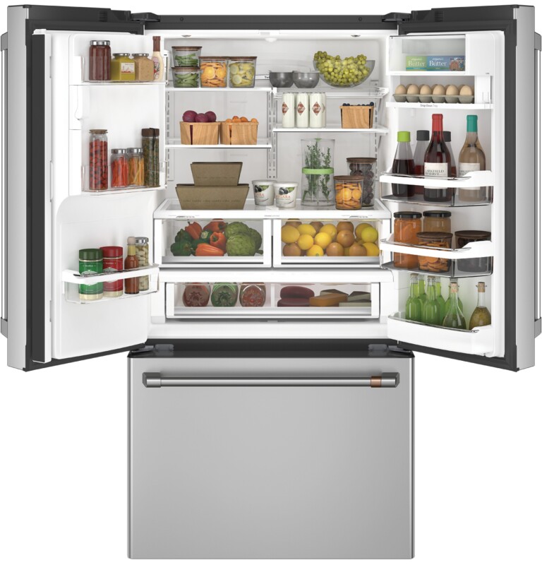 CAFÉ™ ENERGY STAR® 27.7 Cu. Ft. Smart French-Door Refrigerator with Hot Water Dispenser CFE28TP2MS1