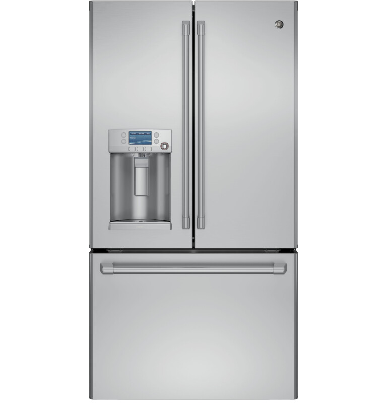 GE Series 27.8 Cu. Ft. French-Door Refrigerator with Hot Water Dispenser CFE28TSHSS