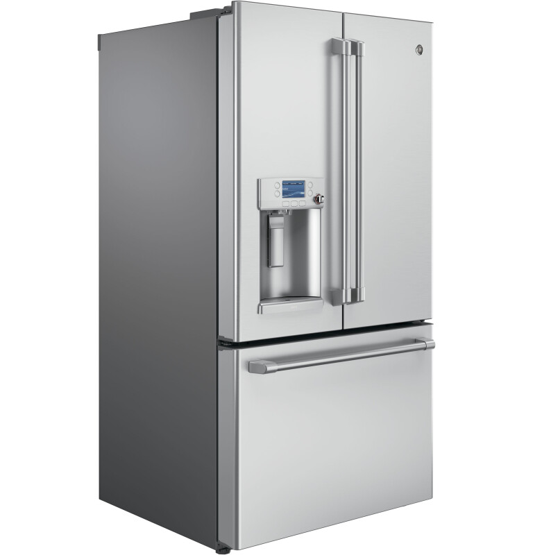 GE Series 27.8 Cu. Ft. French-Door Refrigerator with Hot Water Dispenser CFE28TSHSS