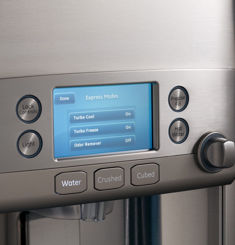 GE Series 28.6 Cu. Ft. French-Door Refrigerator CFE29TSDSS