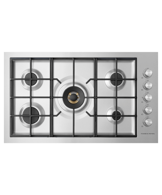 Gas on Steel Cooktop, 36”, Flush Fit CG365DNGRX2N
