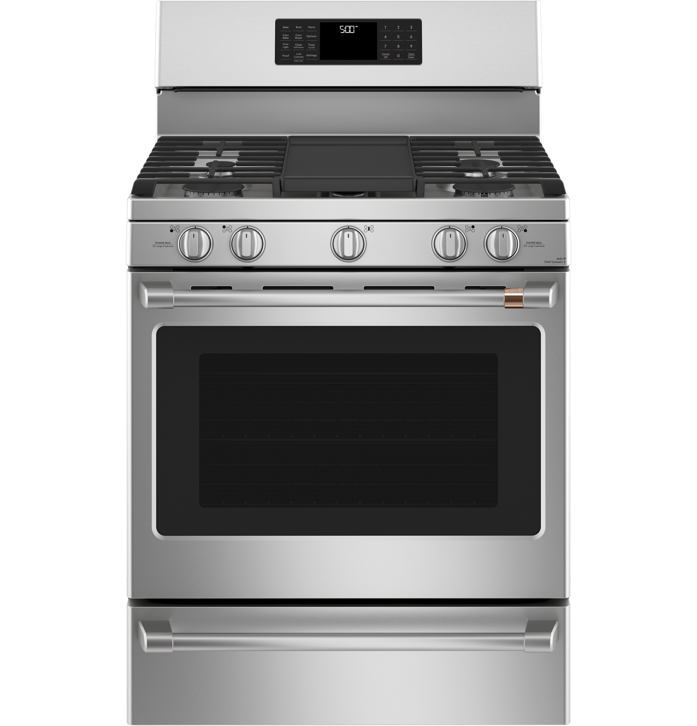 30" Smart Free-Standing Gas Range with Convection CGB500P2MS1