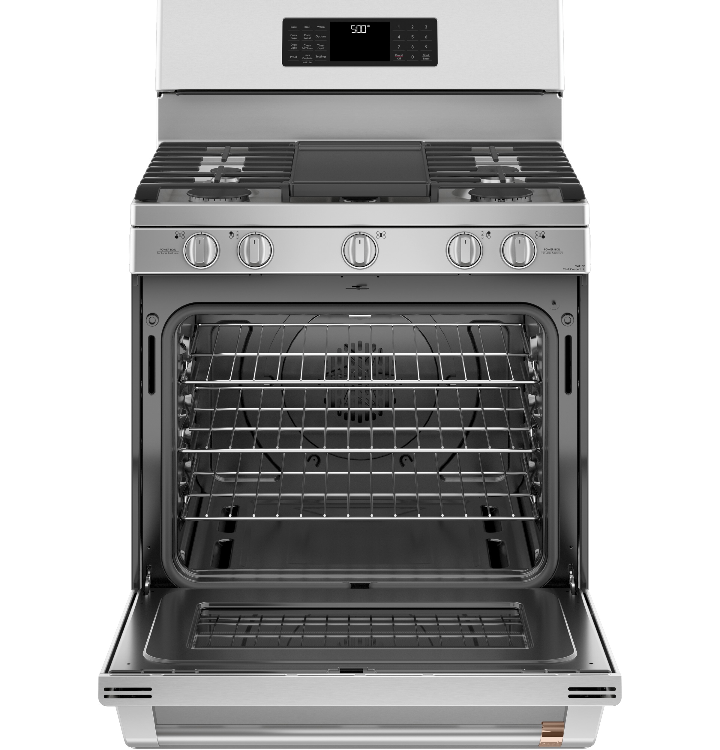 30" Smart Free-Standing Gas Range with Convection CGB500P2MS1