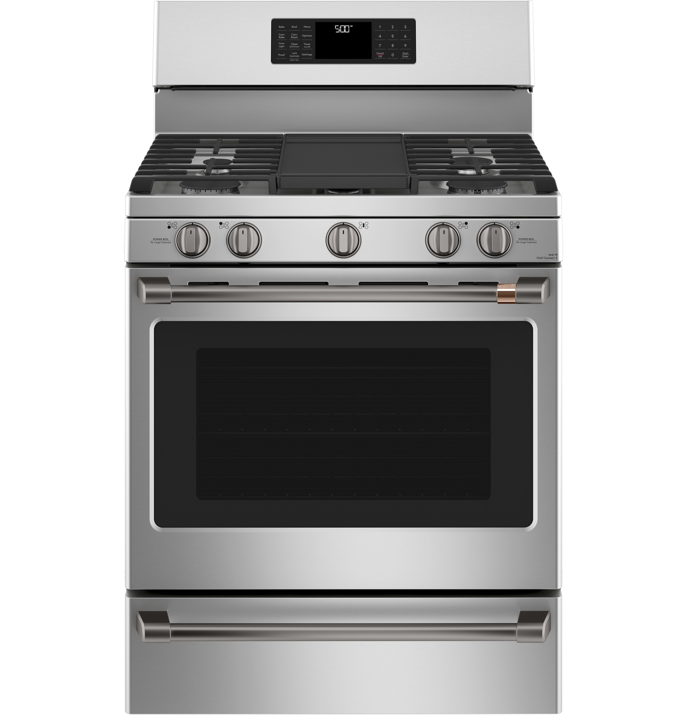 30" Smart Free-Standing Gas Range with Convection CGB500P2MS1
