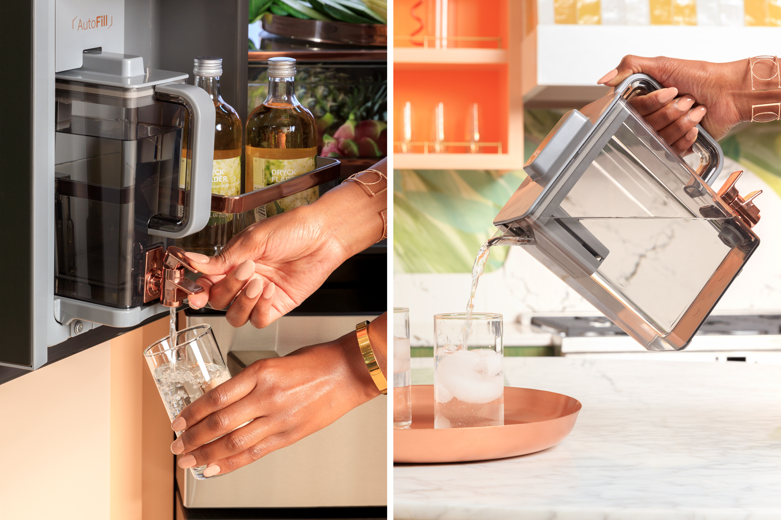 CAFÉ™ ENERGY STAR® 28.7 Cu. Ft. Smart 4-Door French-Door Refrigerator With Dual-Dispense AutoFill Pitcher CGE29DP2TS1