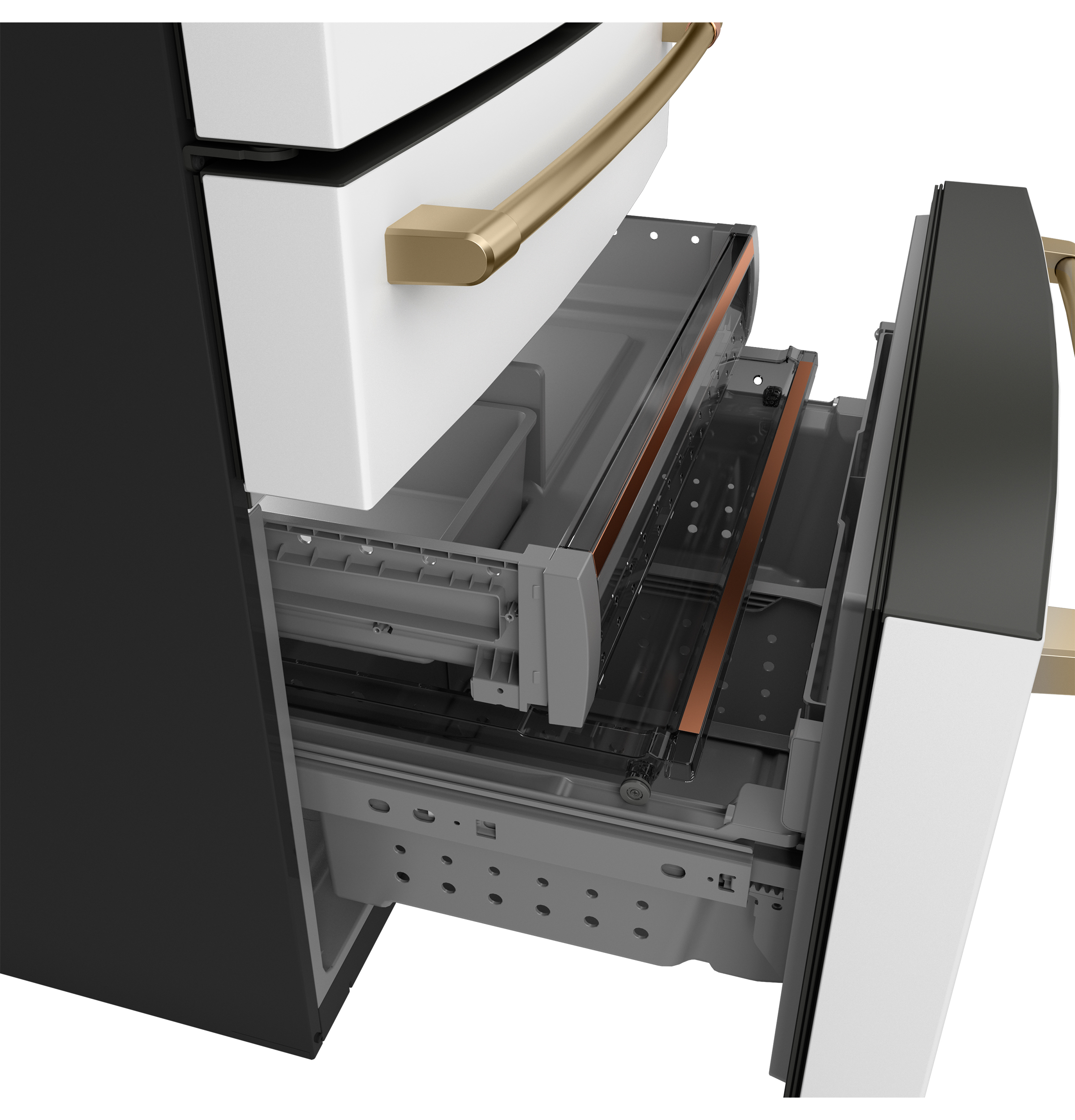 CAFÉ™ ENERGY STAR® 28.7 Cu. Ft. Smart 4-Door French-Door Refrigerator With Dual-Dispense AutoFill Pitcher CGE29DP4TW2