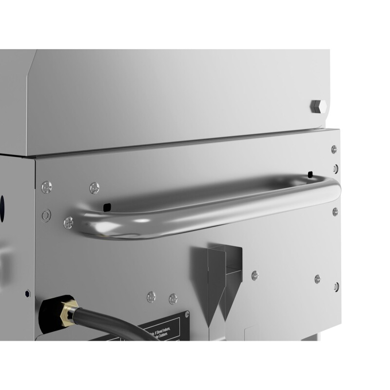 72 in. 10-Burner Commercial Outdoor Propane Gas Grill with Two 36 in. Roll Dome Covers in Stainless-Steel, ETL Listed CGKIT7D36D36