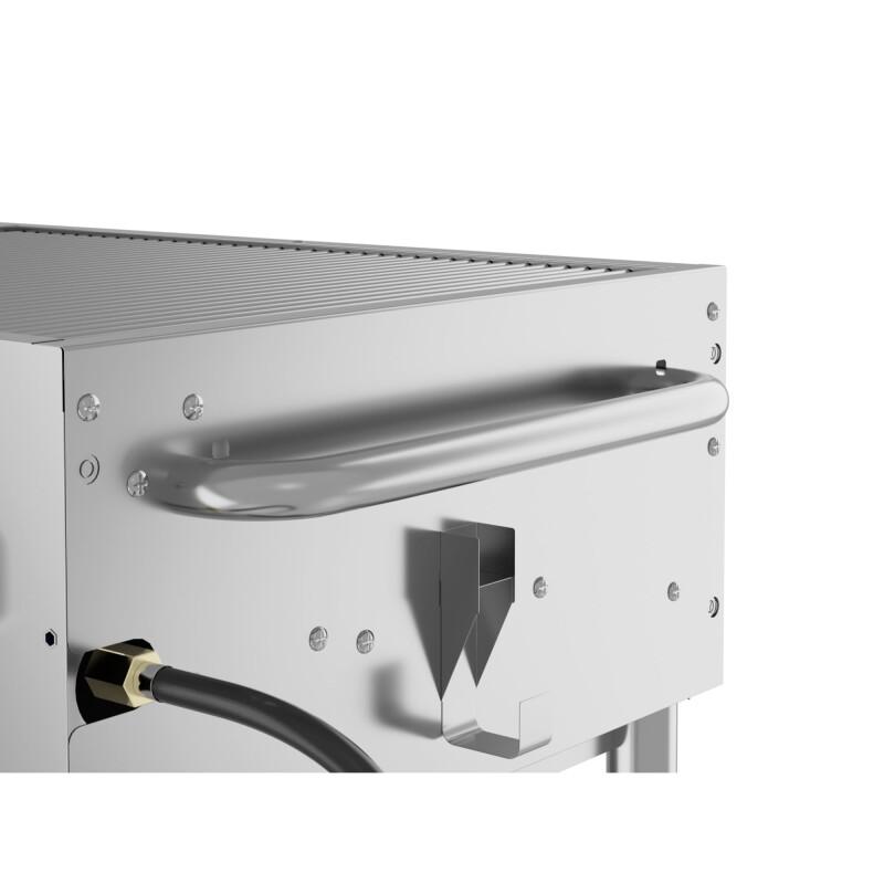 72 in. Commercial Outdoor Propane Gas Grill with 36 in. Griddle in Stainless-Steel, ETL Listed CGKIT7G36
