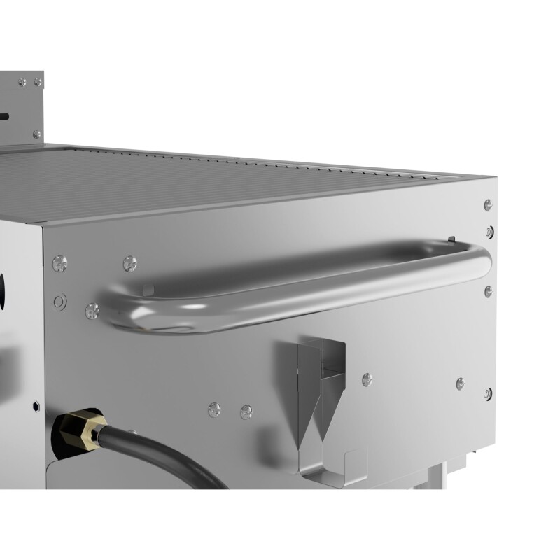 72 in. Commercial Outdoor Propane Gas Grill with 36 in. Pizza Oven in Stainless-Steel CGKIT7P36