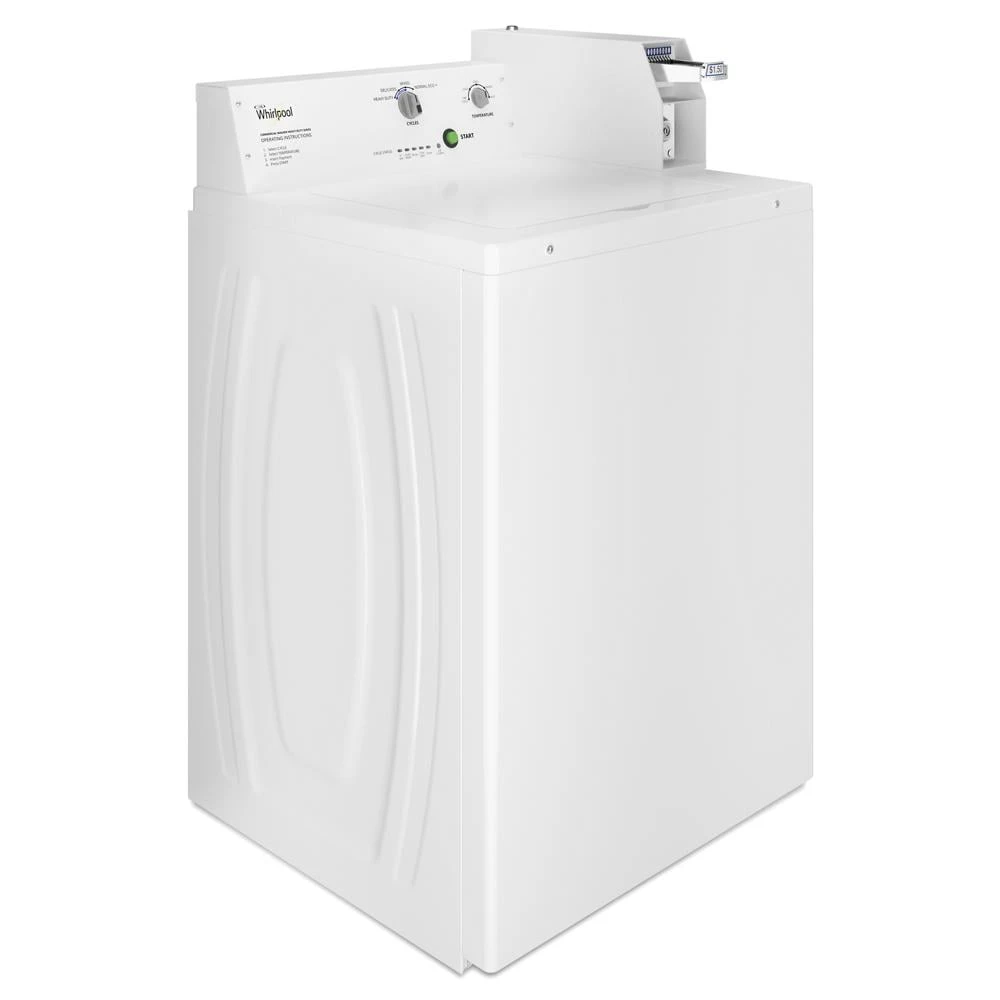 Commercial Gas Super-Capacity Dryer, Coin Slide CGM2745FQ