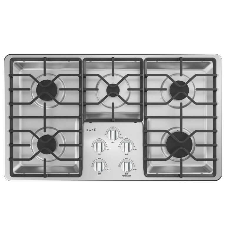 36" Built-In Gas Cooktop with Dishwasher-Safe Grates CGP60362TS1