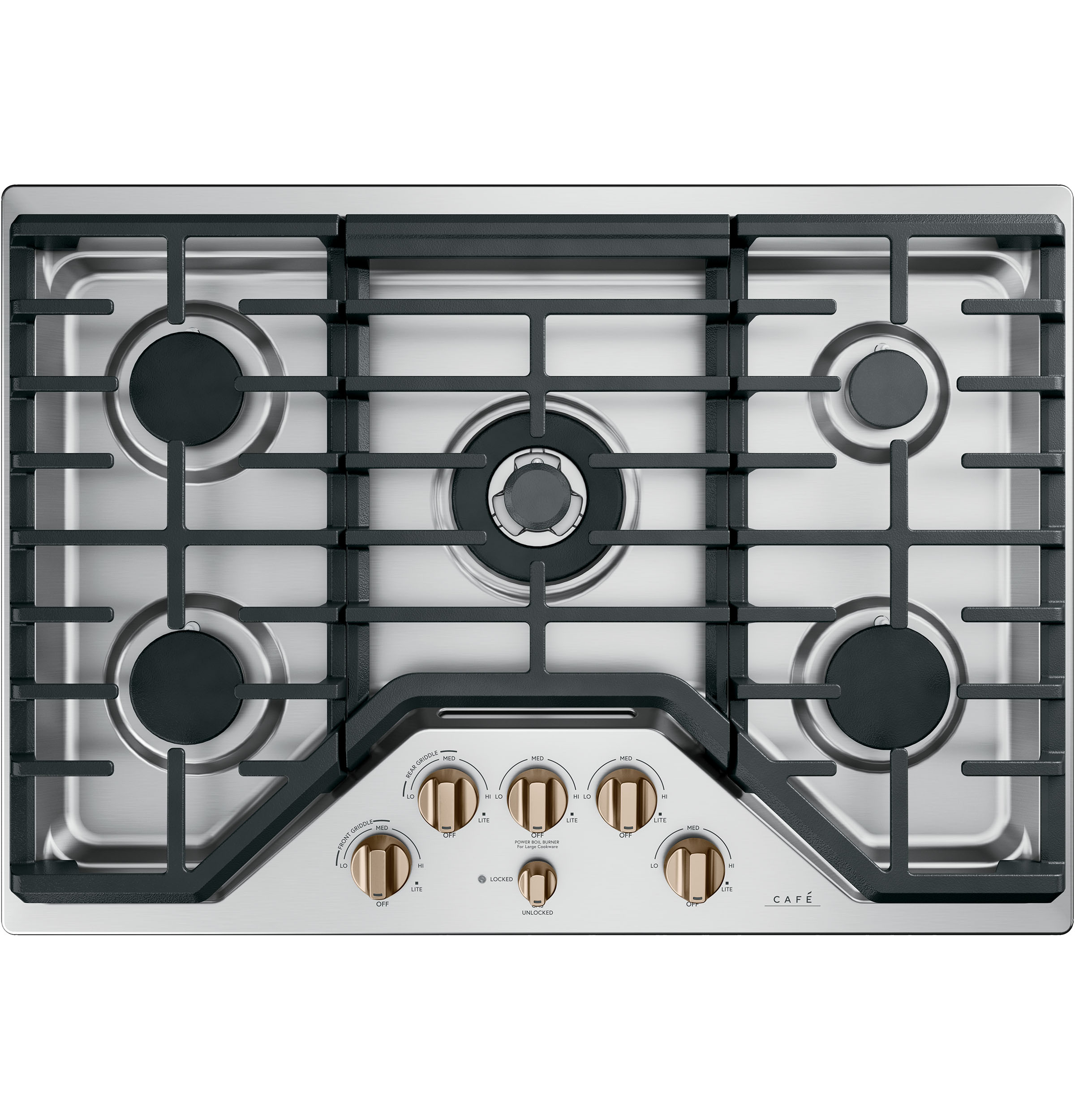 CAFÉ™ 30" Gas Cooktop CGP95303MS2