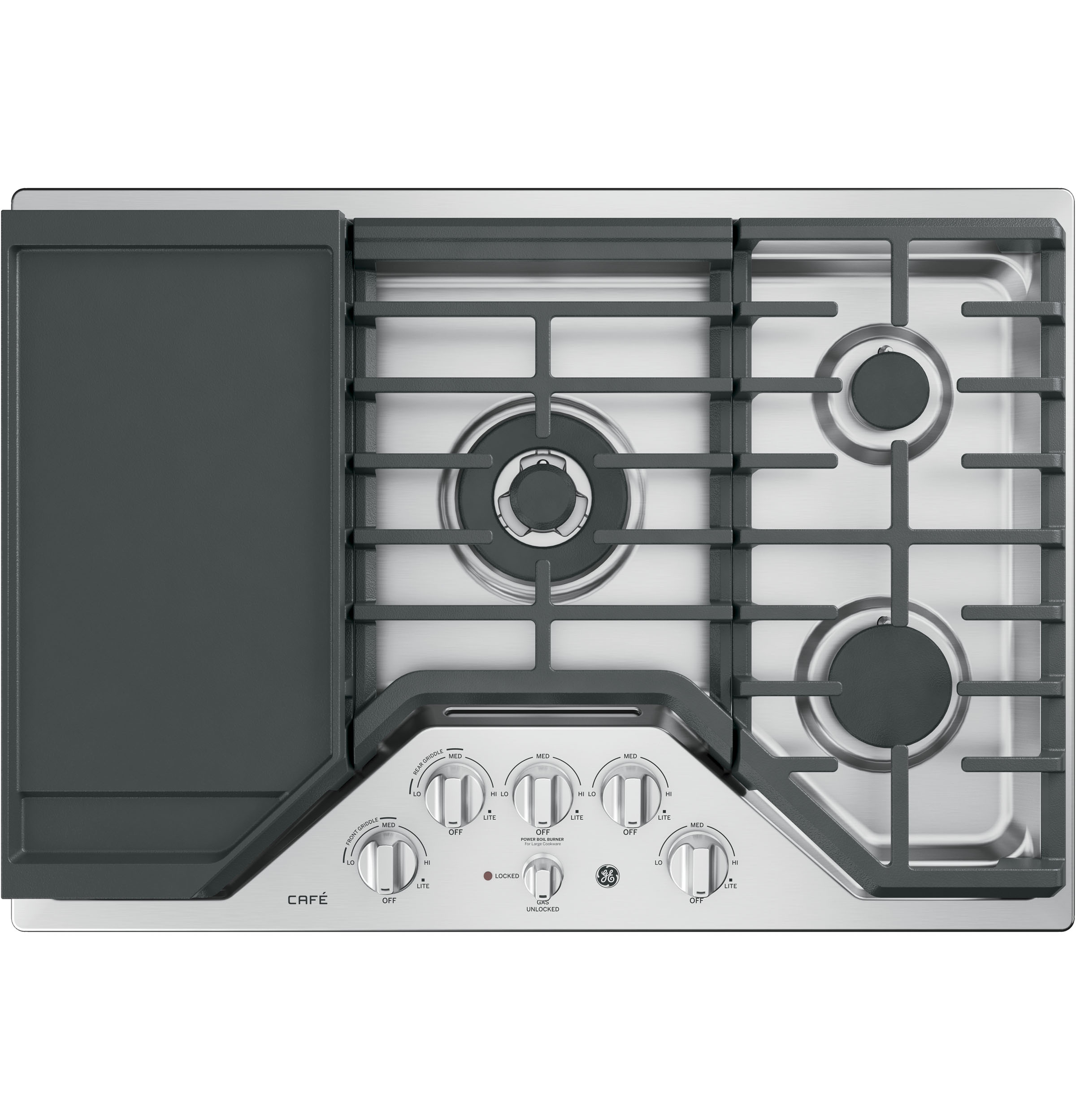 GE Series 30" Built-In Gas Cooktop CGP9530SLSS