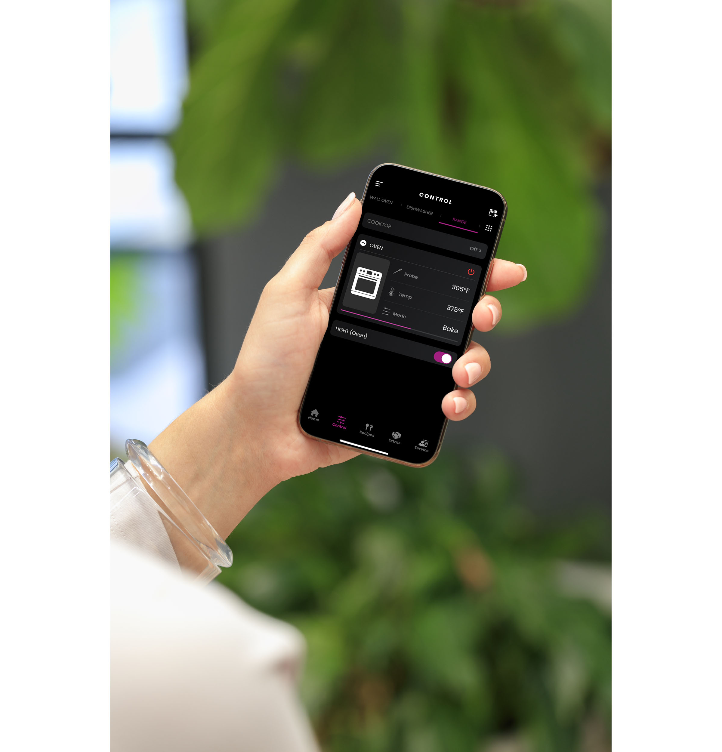 CAFÉ™ 30" Smart Slide-In, Front-Control, Gas Range with Convection Oven CGS700P3MD1