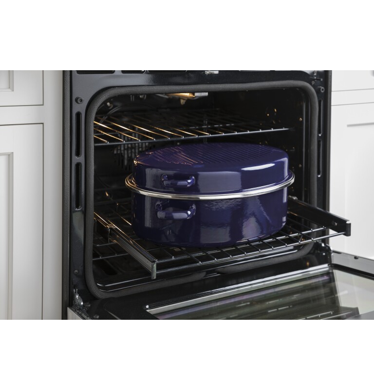 GE Series 30" Slide-In Front Control Range with Warming Drawer CGS986SELSS