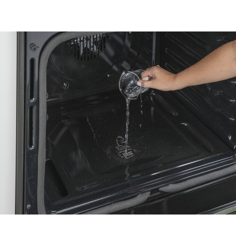 GE Series 30" Slide-In Front Control Range with Warming Drawer CGS986SELSS