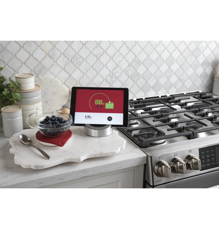 GE Series 30" Slide-In Front Control Range with Warming Drawer CGS986SELSS