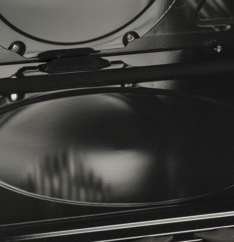 GE Series 30" Slide-In Front Control Gas Double Oven with Convection Range CGS995SELSS