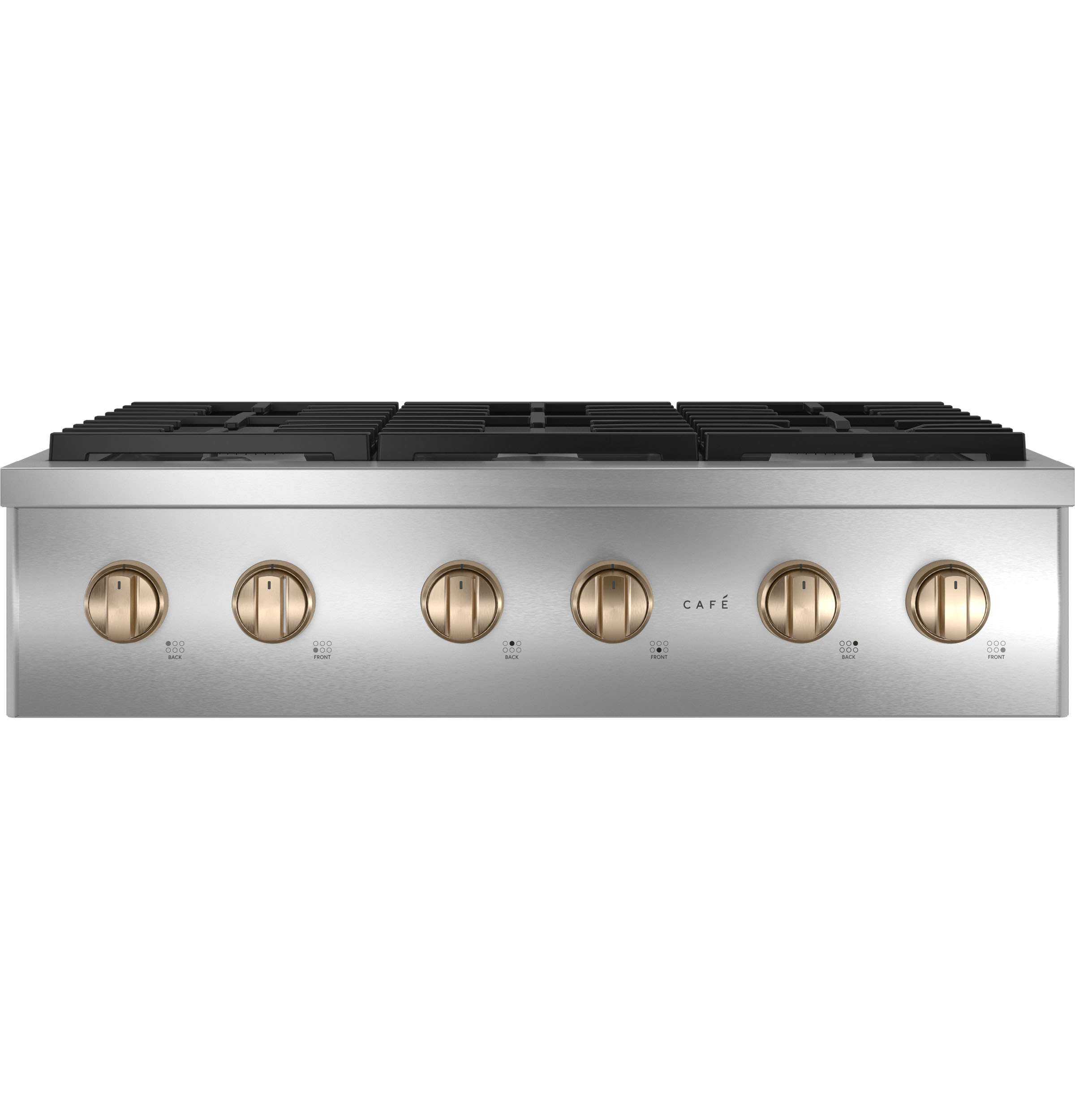 CAFÉ™ 36" Commercial-Style Gas Rangetop with 6 Burners (Natural Gas) CGU366P2TS1