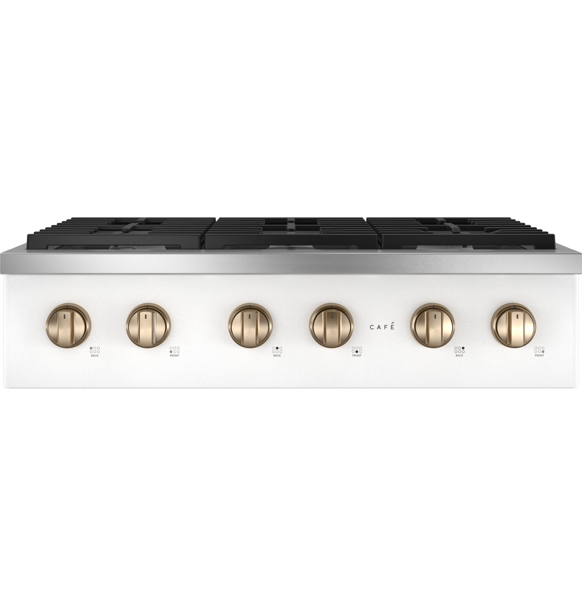 Cafe CAFÉ™ 36" Commercial-Style Gas Rangetop with 6 Burners (Natural Gas) Matte White CGU366P4TW2 Picture 1