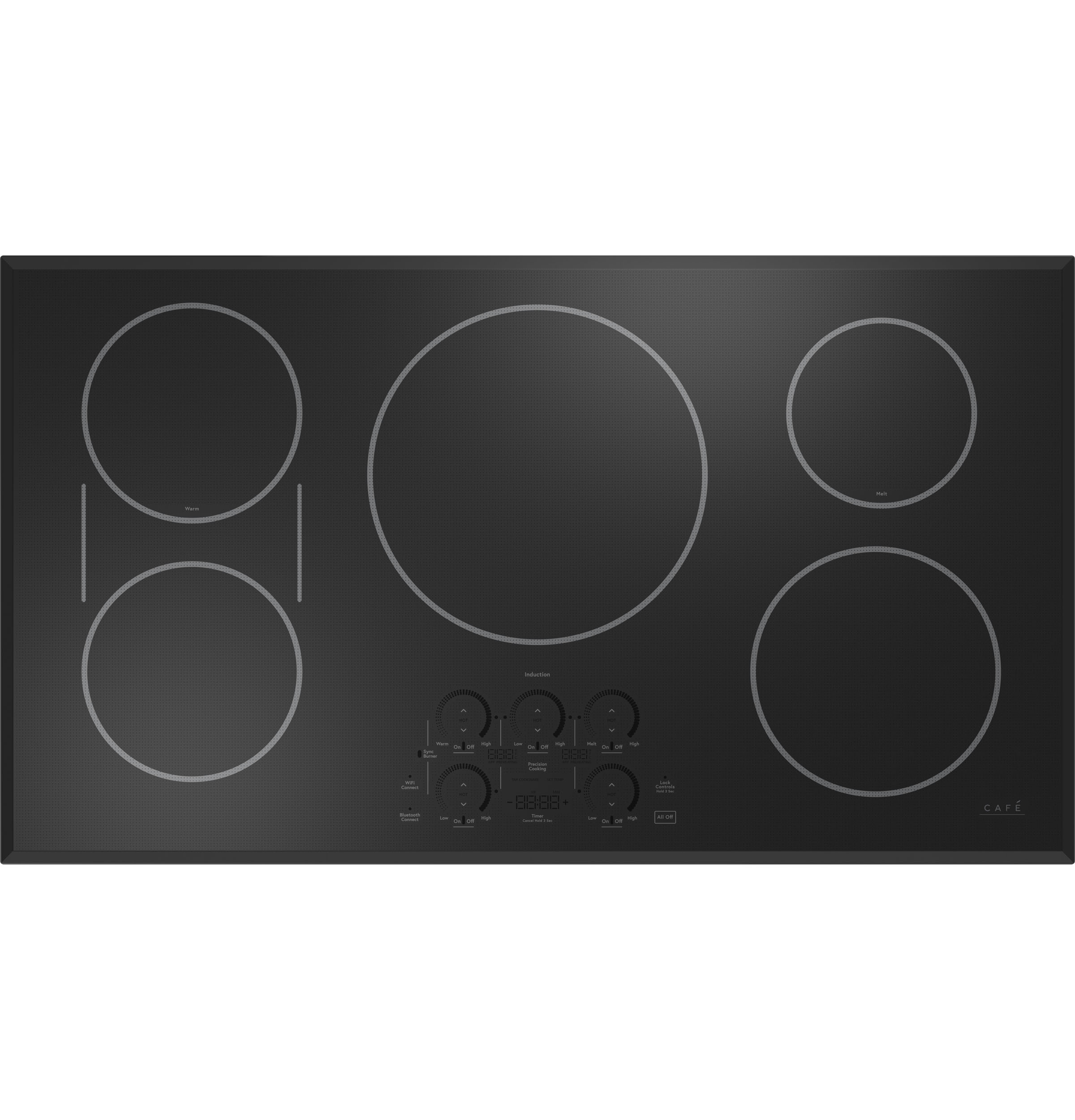 CAFÉ™ Series ENERGY STAR® 36" Built-In Touch Control Induction Cooktop CHP90361TBB