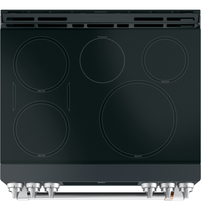 30" Smart Slide-In, Front-Control, Induction and Convection Range with Warming Drawer CHS900P3MD1