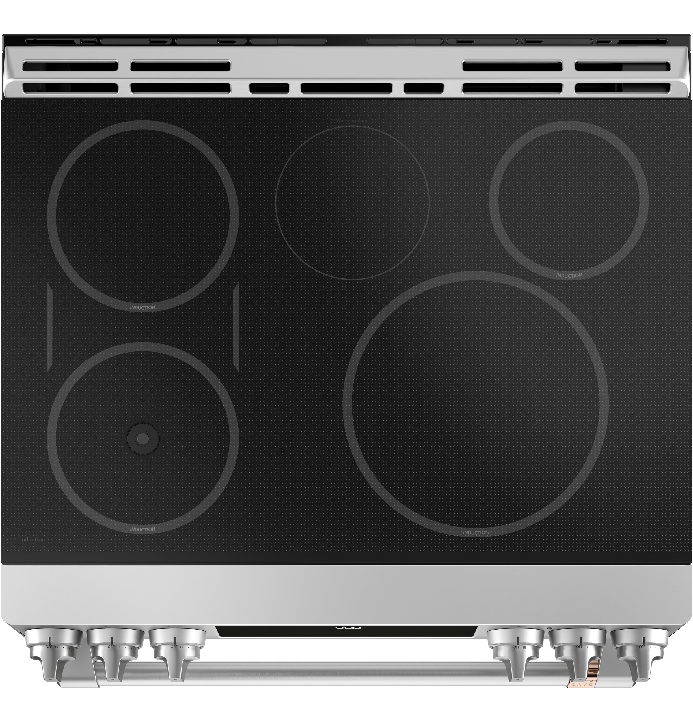 CAFÉ™ 30" Smart Slide-In, Front-Control, Induction and Convection Range with In-Oven Camera CHS90XP2MS1