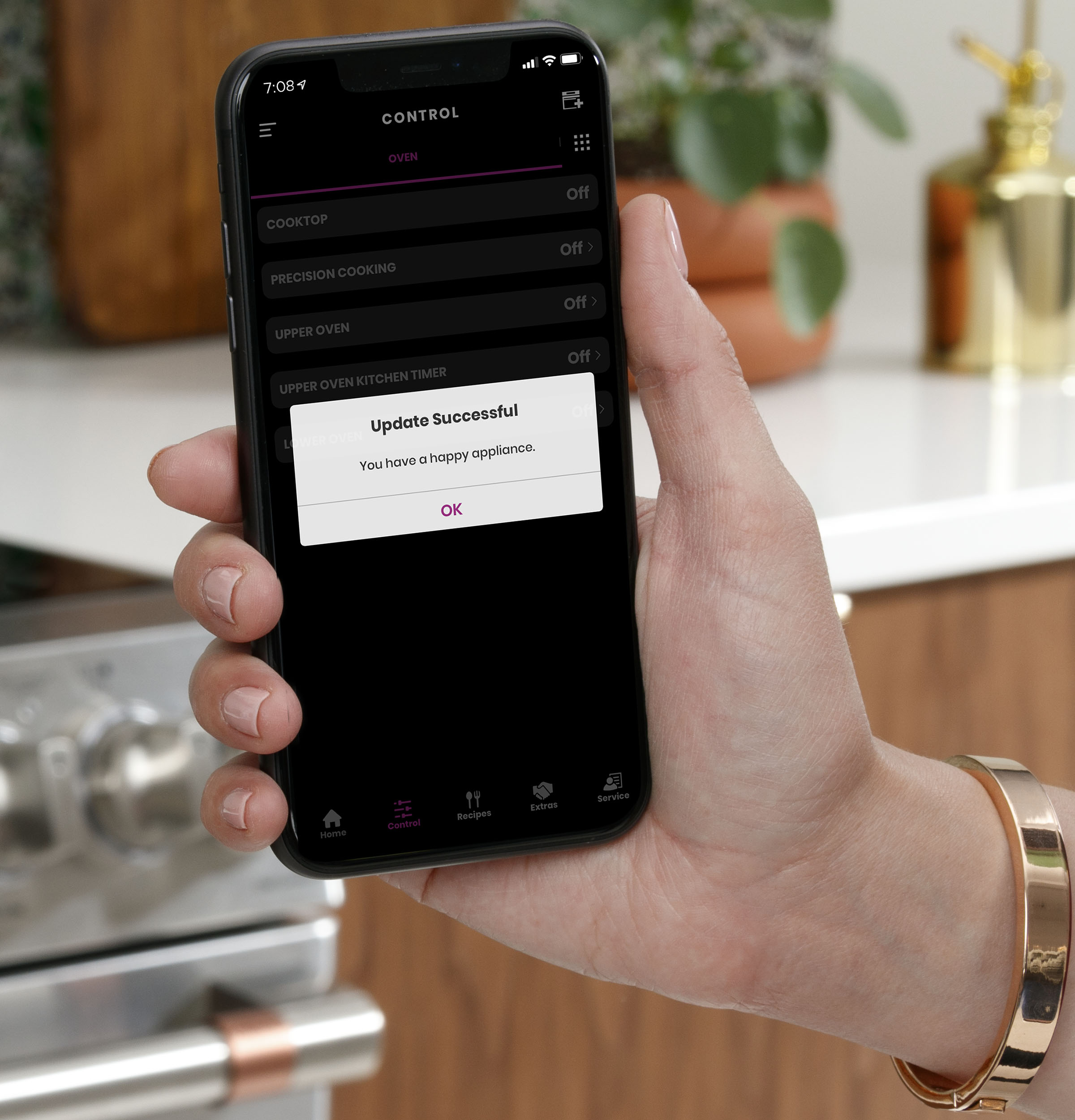 CAFÉ™ 30" Smart Slide-In, Front-Control, Induction and Convection Double-Oven Range CHS950P4MW2