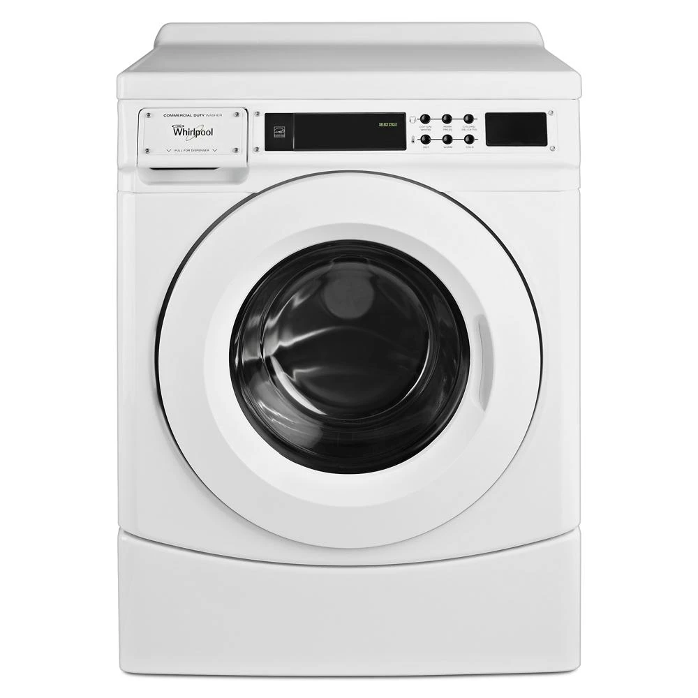 27" Commercial High-Efficiency Energy Star-Qualified Front-Load Washer, Non-Vend CHW9160GW
