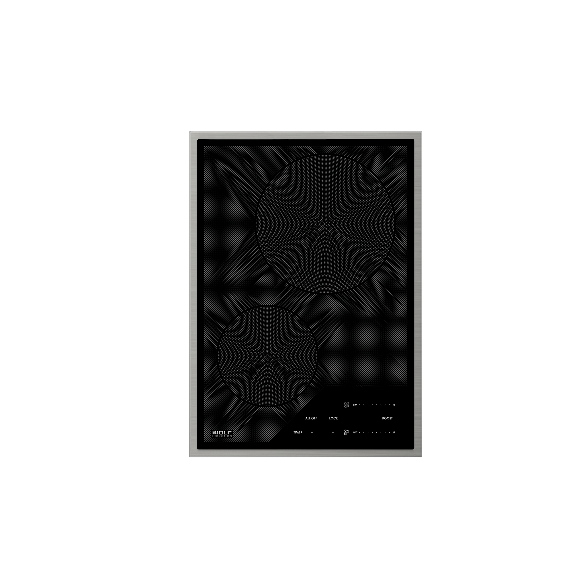 Wolf 15" Transitional Induction Cooktop Stainless Steel CI152TFS Picture 1