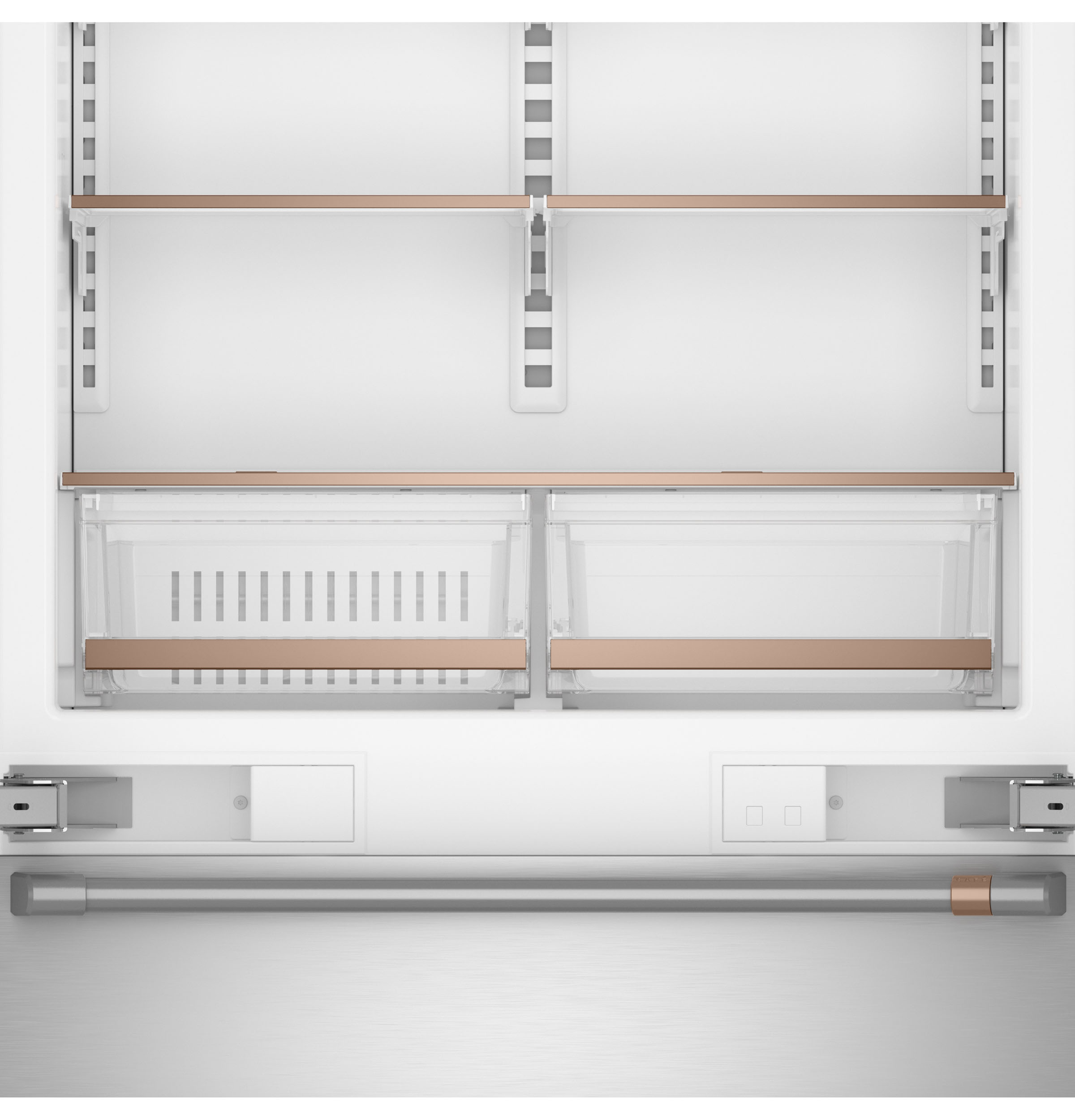 CAFÉ™ 36" Integrated Bottom-Freezer Refrigerator CIC36LP2VS1