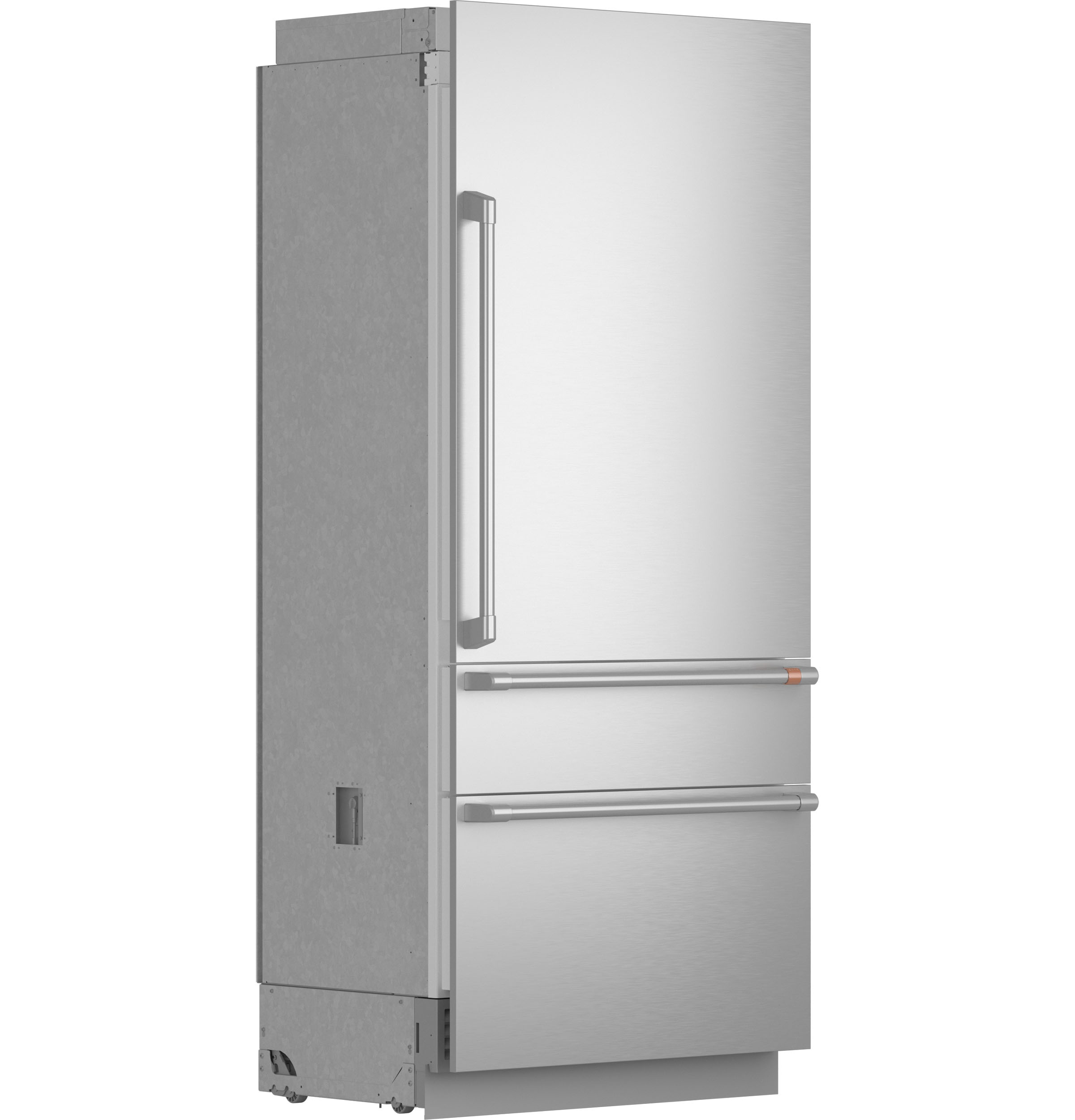CAFÉ™ 36" Integrated Bottom-Freezer Refrigerator CIC36RP2VS1