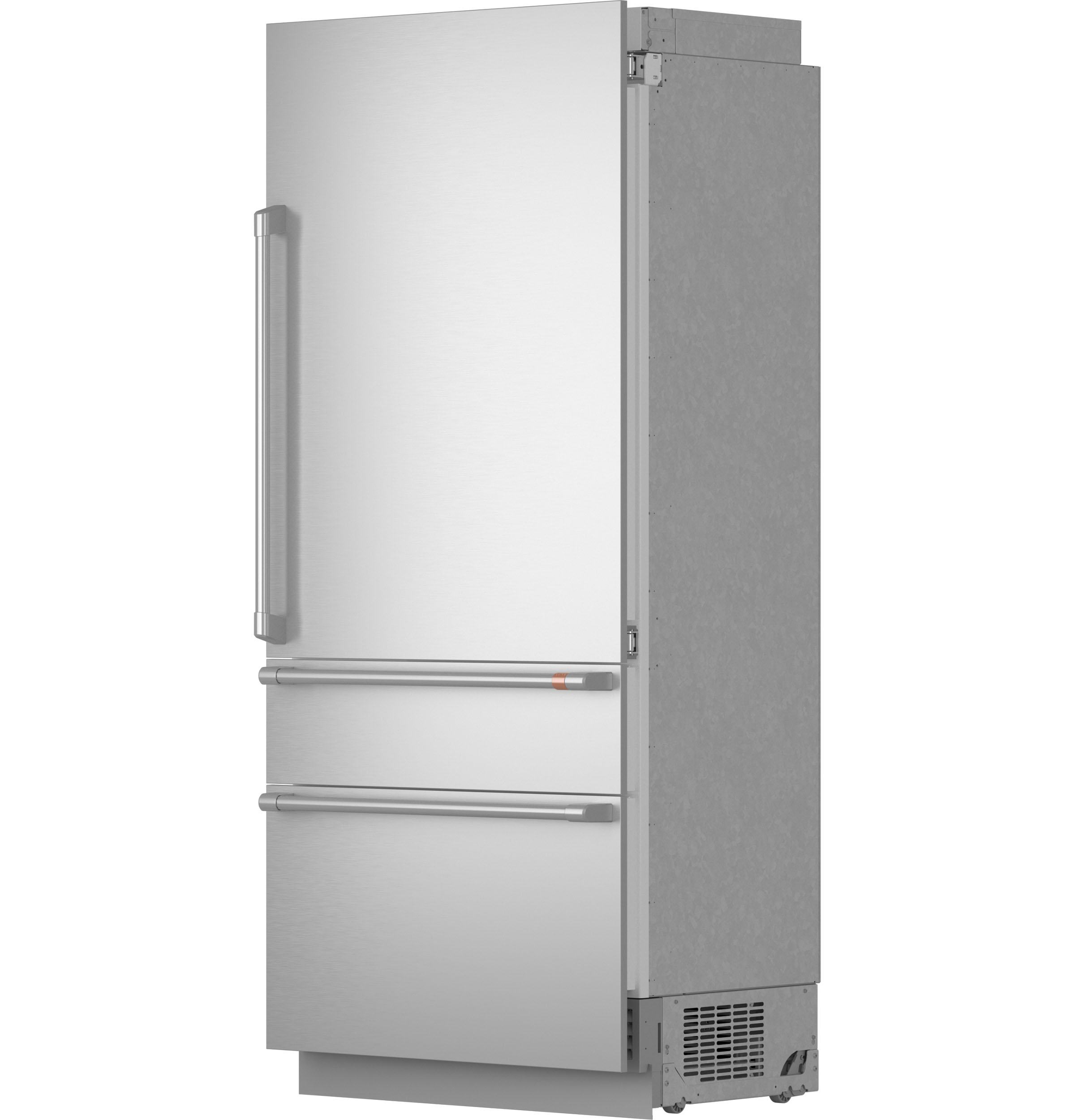 CAFÉ™ 36" Integrated Bottom-Freezer Refrigerator CIC36RP2VS1