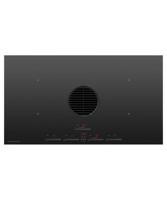 Induction Cooktop, 36", 4 Zones with Integrated Ventilation CID364DTB4