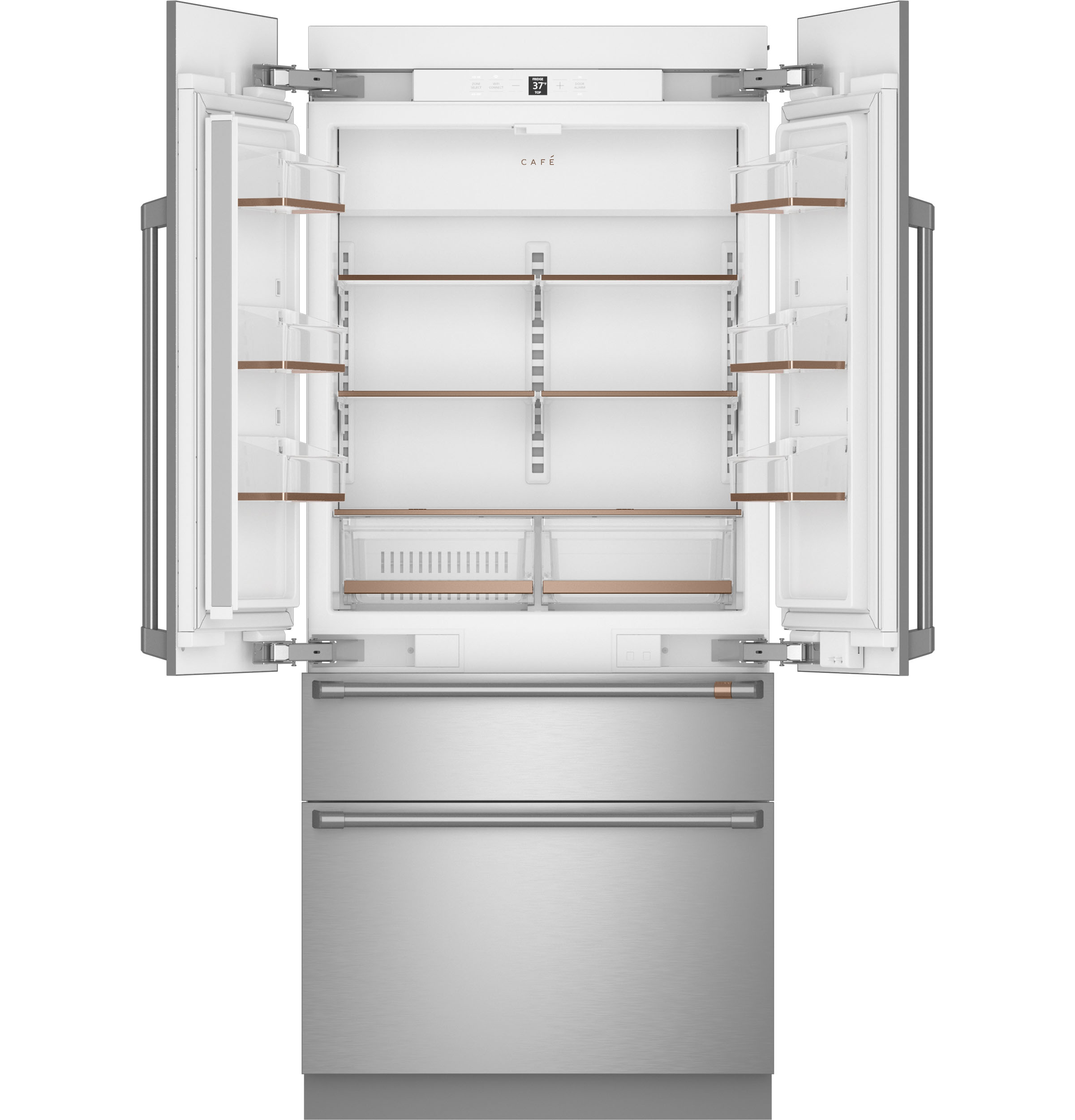 CAFÉ™ 36" Integrated French-Door Refrigerator CIP36NP2VS1